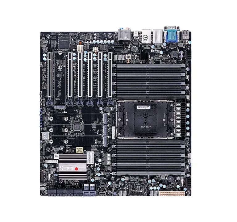 X13SWA-TF - Supermicro Xeon LGA4677 E-ATX Server Motherboard