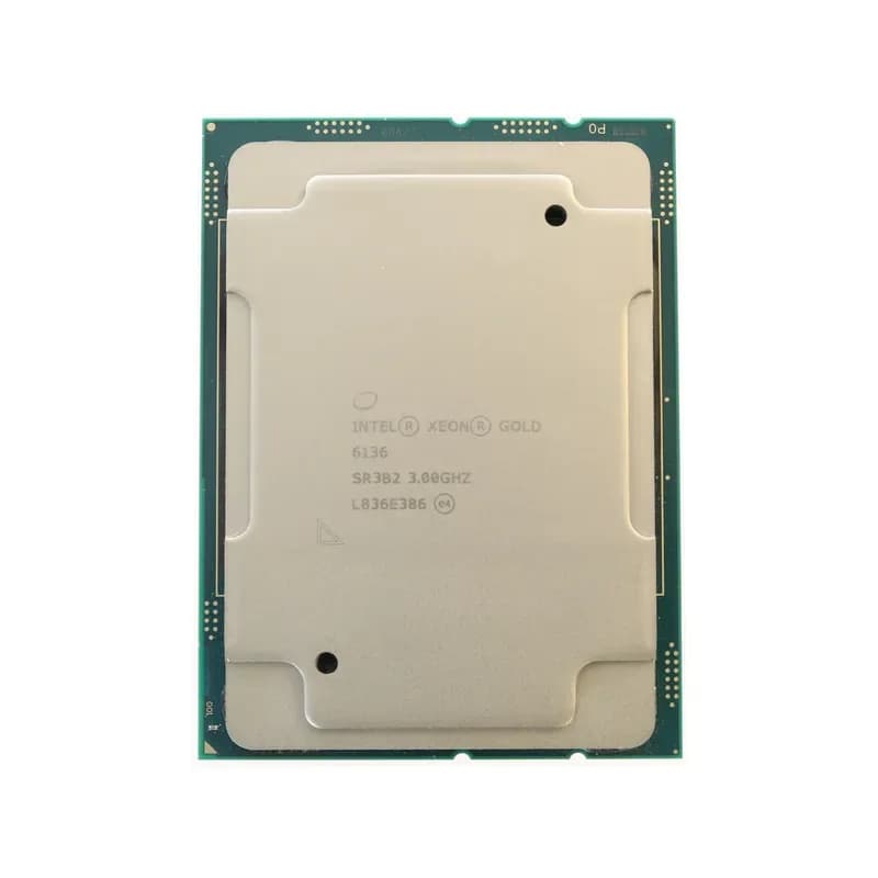 01KR023 Lenovo Xeon Gold 6136 3GHz 12 Core ThinkSystem SR570 CPU