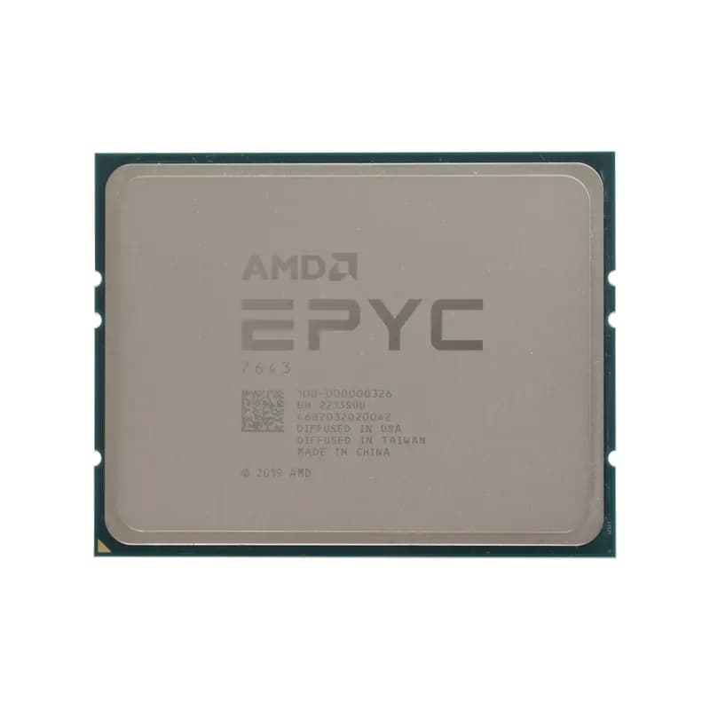 100-000000326 AMD EPYC 7643 2.3GHz 48 Core Socket SP3 Server CPU