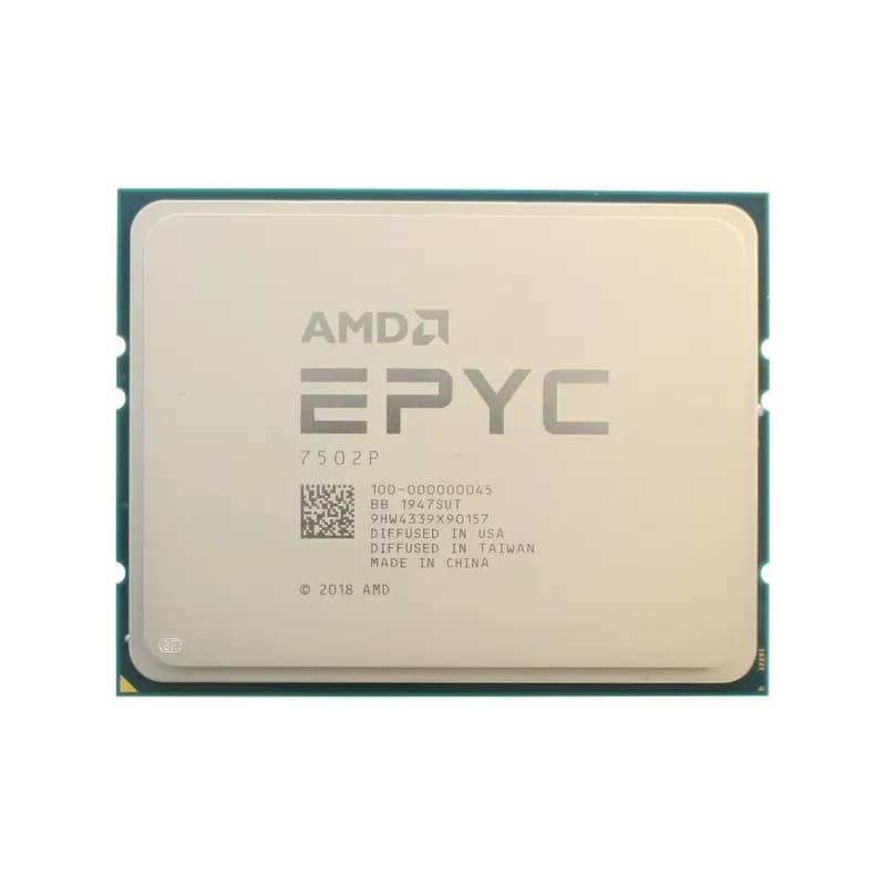 100-100000045WOF AMD EPYC 7502P 2.5GHz 32 Core Socket SP3 Server CPU
