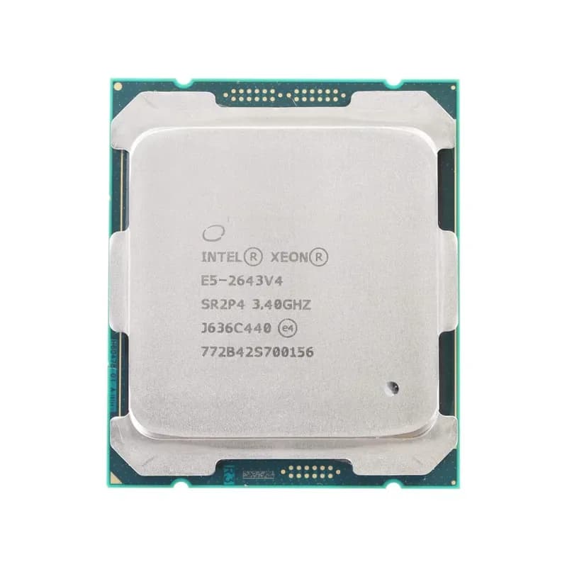 818194-B21 HPE Xeon E5-2643 v4 3.4GHz 6 Core ProLiant DL360 G9 CPU