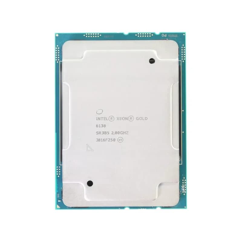 866552-L21 - HPE 2.00GHz LGA3647 Gold 6138 20-Core Processor