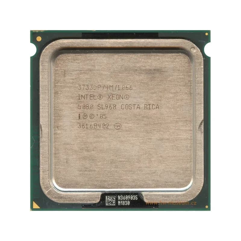 SL968 - Intel Xeon 5080 2-Core 3.73GHz PLGA771 Processor