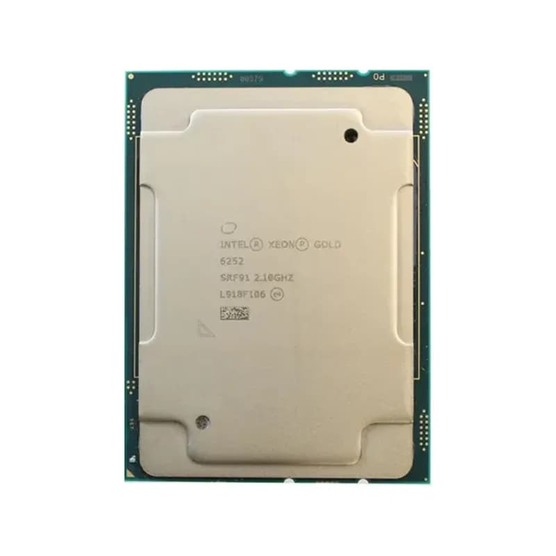 SRF91 Intel Xeon Gold 6252 2.1GHz 24 Core Socket FCLGA3647 Server CPU