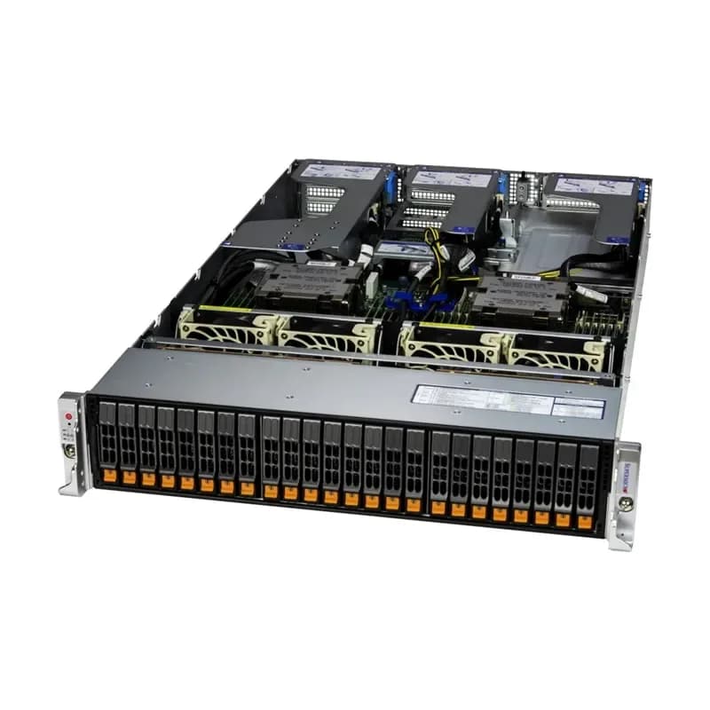 AS-2125HS-TNR - Supermicro Hyper A+ 24-Bays 2U Rack-mountable Server