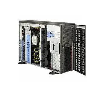 CSE-747BTQ-R2K04B - Supermicro 2000W 4U Chassis Full Tower Server Computer Case