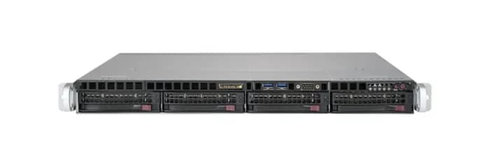 CSE-813MFTQC-R407CB - Supermicro Server Chassis 1U Rackmount