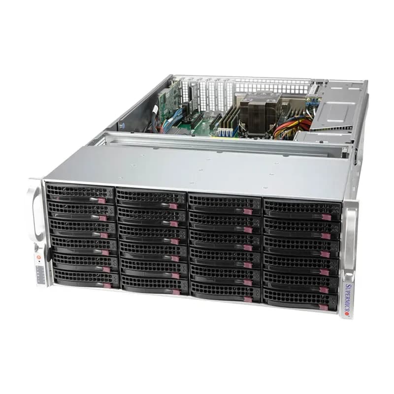 SSG-540P-E1CTR36H - Supermicro 2U Barebone 540P Intel Xeon 3rd Generation Scalable 3TB DDR4 Server