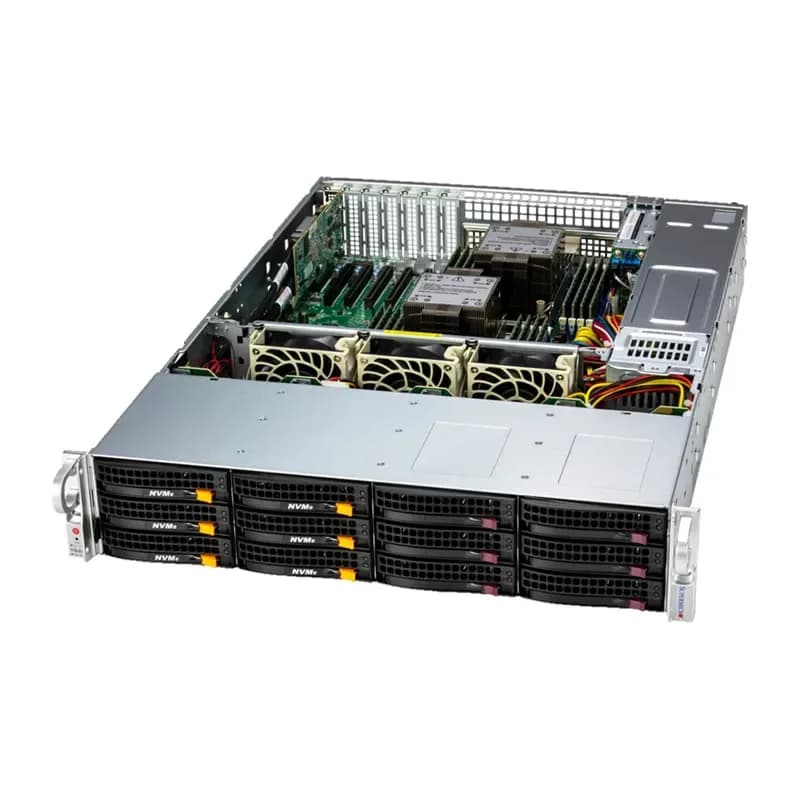 SSG-621E-ACR12L - Supermicro 2U front-loading storage Server