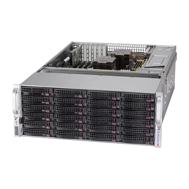 SSG-640P-E1CR36L - Supermicro 4U Rackmount 640P Intel Xeon 3rd Generation Scalable 4TB DDR4 Server
