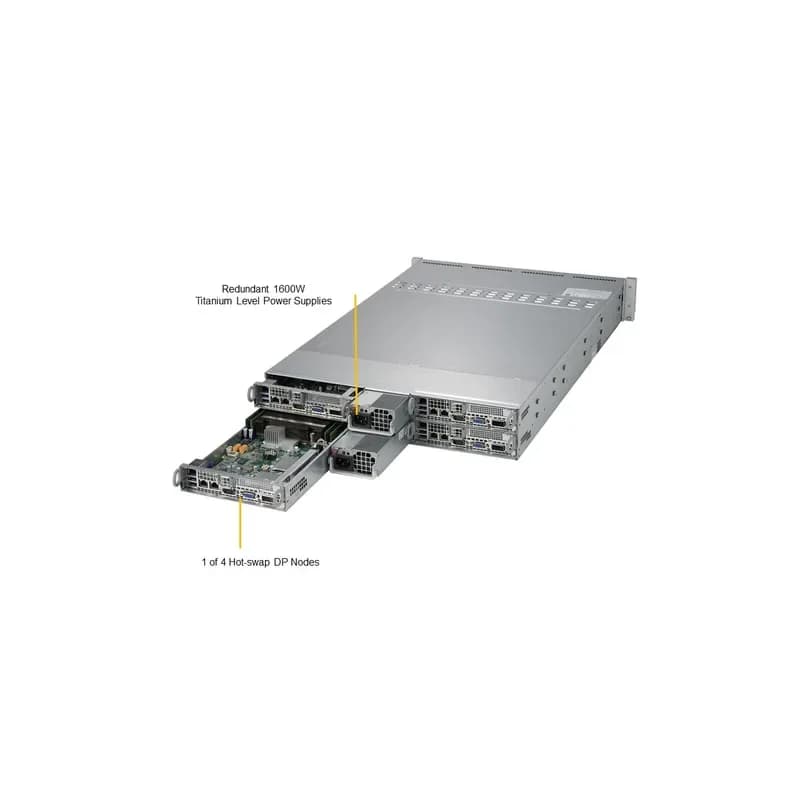 SYS-6028TR-HTFR - Supermicro 2U 4-node Twin
