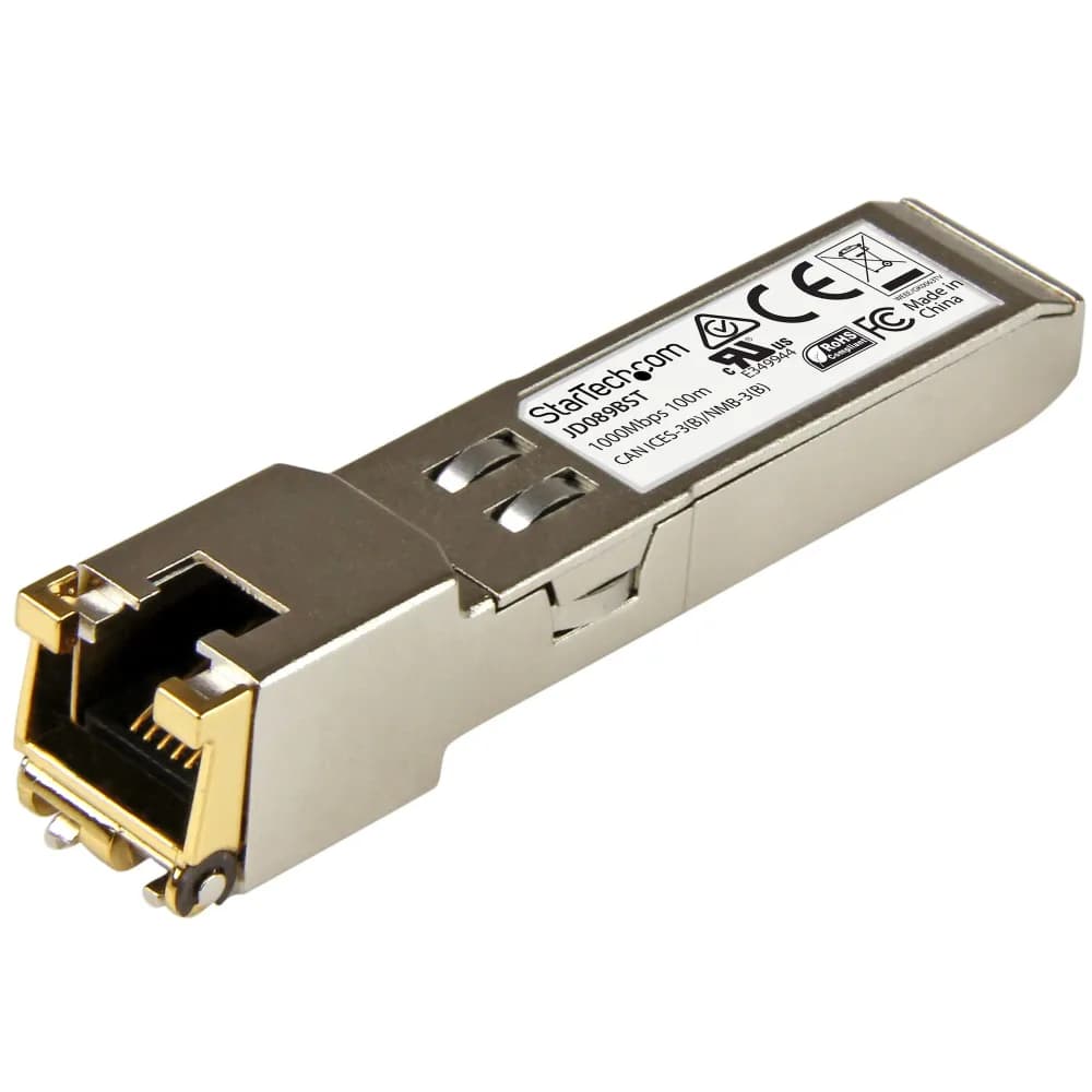 JD089BST - StarTech Gb Rj45 Copper SFP Transceiver Module