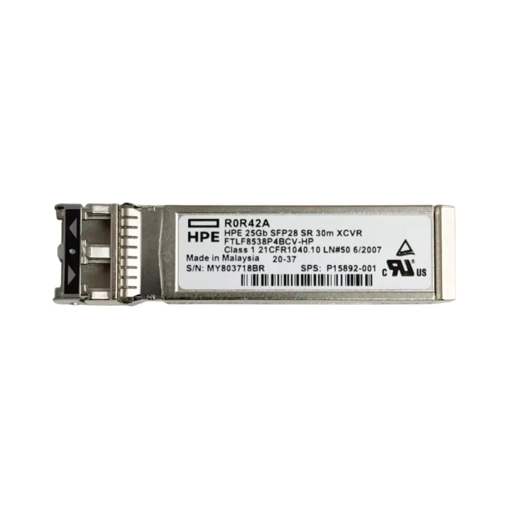 HPE FTLF8538P4BCV-HP 25G SFP28 SR 850nm 30m Transceiver