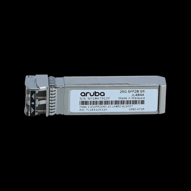 JL484AR - Aruba Networks Aruba 25G SFP28 LC SR 100m MMF Transceiver