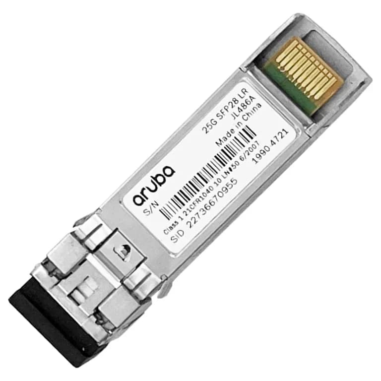 JL486A - HPE 25Gb/s 25GBase-LR SMF SFP28 Transceiver Module
