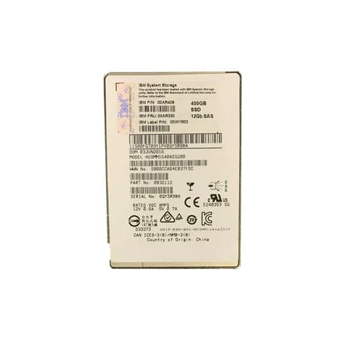 00AR330 - IBM 400GB 2.5 inch MLC 12Gb/s SAS Solid State Drive