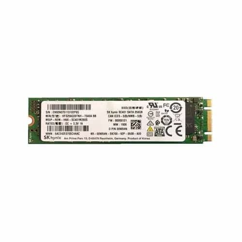 0WX4N - Dell 256GB MLC SATA 6Gb/s M.2 2280 Solid State Drive