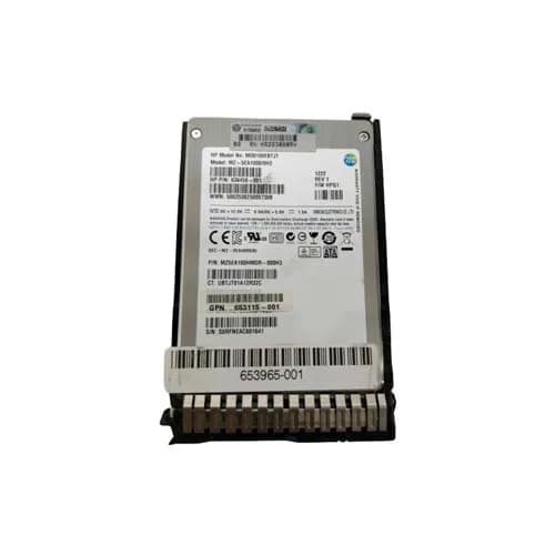 636458-001 - HP 100GB MLC SATA 3Gb/s 2.5-Inch SSD