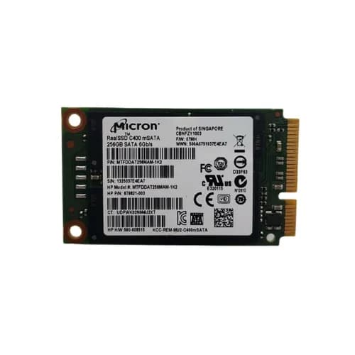 679821-003 - HP 256GB mSATA 6Gbps MLC Solid State Drive