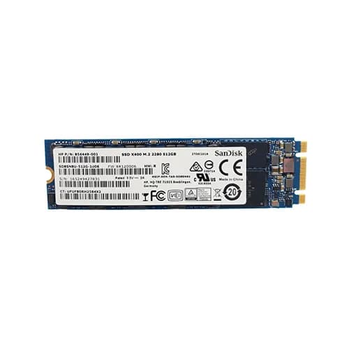 856449-001 - HP 512GB TLC 6Gb/s SATA Solid State Drive