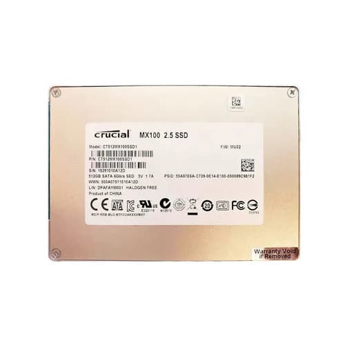CT512MX100SSD1 - Crucial 512GB 2.5 inch MLC 6Gb/s SATA SSD