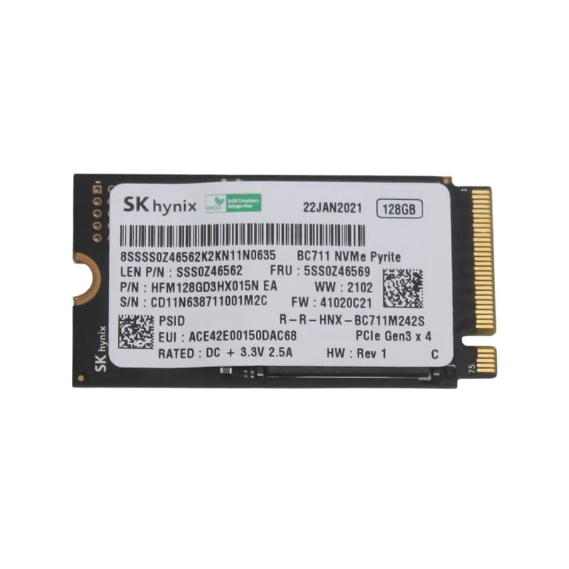 HFM128GD3HX015N - Hynix BC711 128GB PCIe 3.0 x4 NVMe M.2 2242 SSD