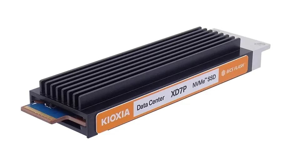KXDZDRJJ7T68 - KIOXIA 7680GB PCI Express NVMe Solid State Drive
