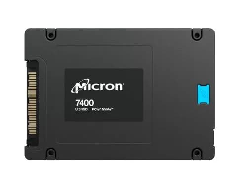 MTFDKCB7T6TDZ-1AZ1ZABYY - Micron 7.68TB TLC PCIe NVMe 4.0 x4 SSD