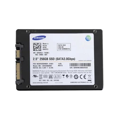 MZ-5PA2560/0D1 - Samsung 256GB 470 2.5 inch MLC 3Gb/s SATA SSD
