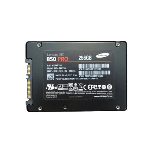 MZ-7KE256 - Samsung 256GB 850 Pro 2.5 inch MLC 6Gb/s SATA SSD