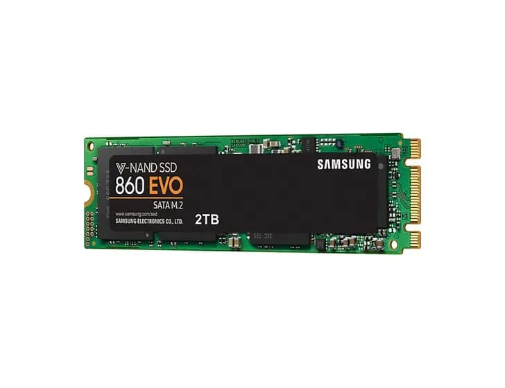 MZ-N6E2T0 - Samsung 860 EVO 2TB MLC SATA 6Gb/s V-NAND M.2 2280 SSD