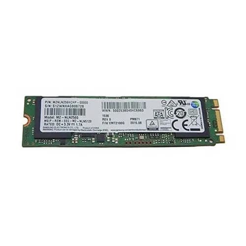 MZ-NLN2560 - Samsung PM871 256GB TLC SATA 6Gb/s M.2 2280 SSD