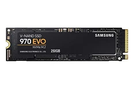 MZ-V7E250BW - Samsung 250GB Express 970 EVO M.2 2280 MLC PCIe SSD