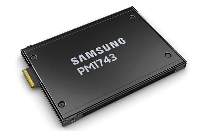 MZ3LO15THBLA-00AH3 - Samsung 15.36TB PCIe 5.0 E3.S NVMe 2.5-inch Enterprise SSD, HPE OEM.