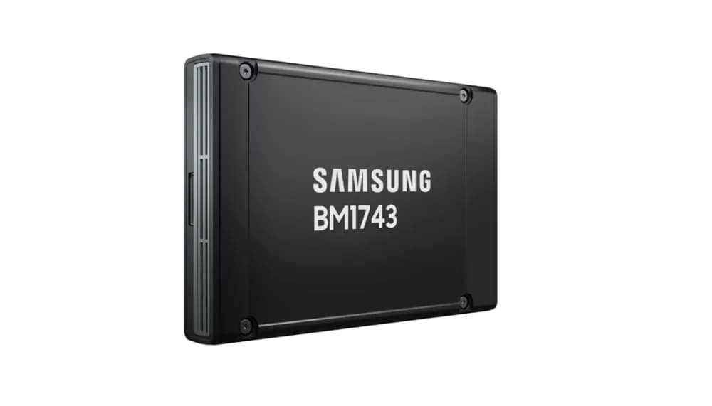 MZWMO30THCLF - Samsung BM1743 30.72TB RI PCIe NVMe 2.5-In SSD