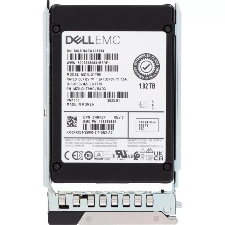 NRR34 - Dell 1.92TB SAS Triple-Level Cell SFF 2.5" Solid State Drive