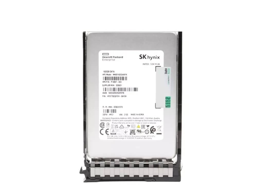 P55172-003 - HPE 1.92TB SATA Triple-Level Cell 2.5" Solid State Drive