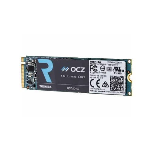 RVD400-M22280-1T - Toshiba 1TB MLC PCIe NVMe 3.0 x4 M.2 2280 SSD