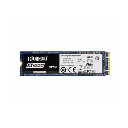 SA1000M8/240G - Kingston 240GB TLC PCIe 3.0 x2 NVMe M.2 2280 SSD