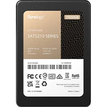 SAT5210-480G - Synology 480GB SATA 6Gb/s 2.5-in SSD