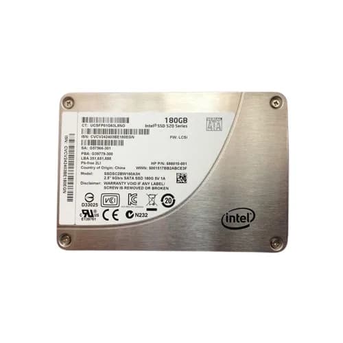 SSDSC2BW180A3H - Intel 180GB 520 2.5 inch MLC 6Gb/s SATA SSD