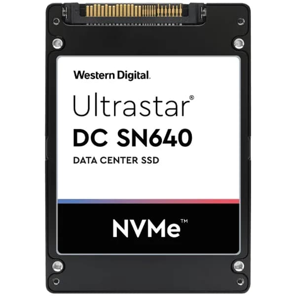 WUS4BB038D7P3E3 - WD Ultrastar DC SN640 3.84TB TLC PCIe 2.5-Inch SSD