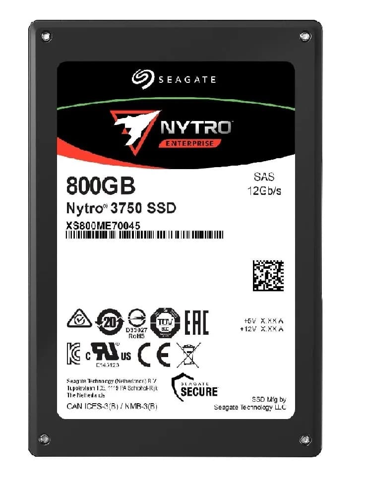 XS800ME70045 - Seagate 800GB eTLC SAS 12Gb/s 3D 2.5-Inch 15mm SSD