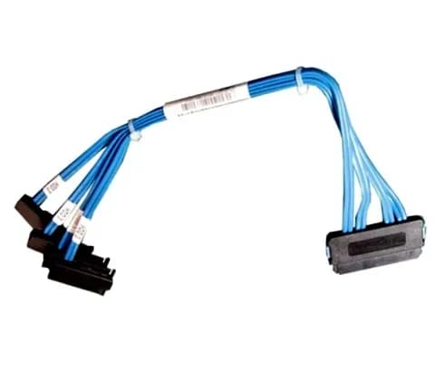 CJ027 - Dell SAS Controller to 4 Drop SATA Hard Drive Cable