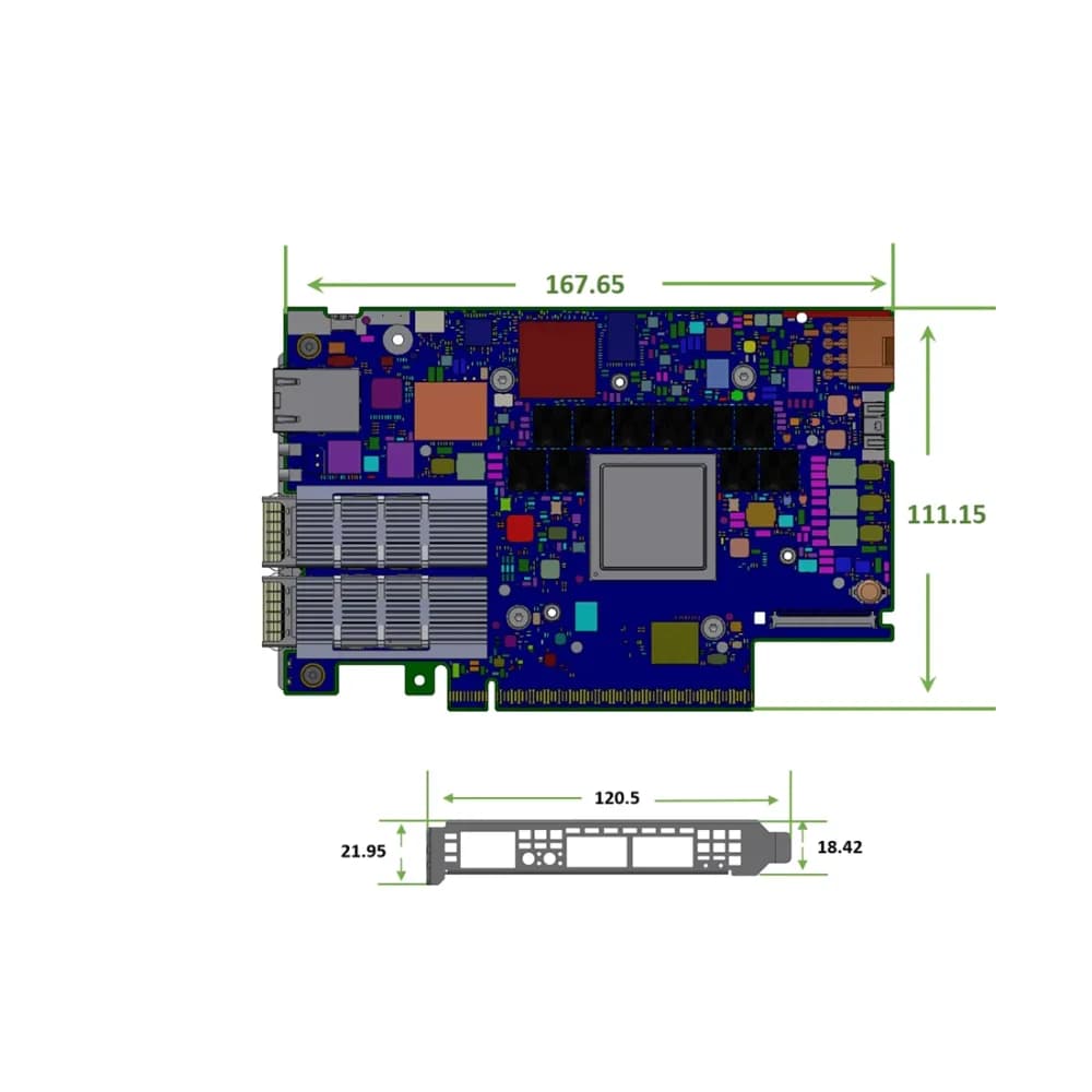900-9D3C6-00CV-DA0 - Nvidia BlueField-3 PCIe x16 Storage Controller