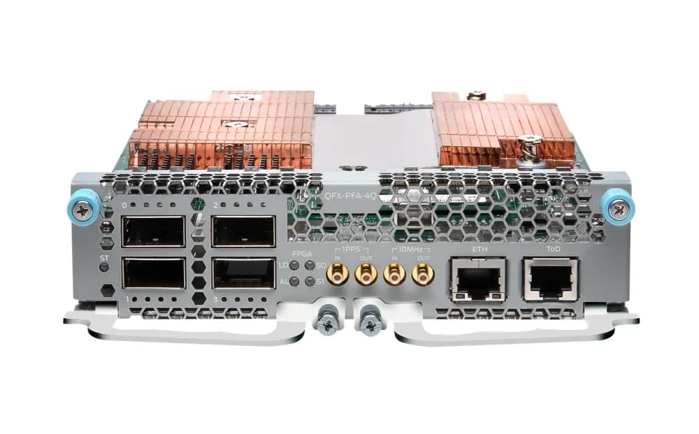 QFX-PFA-4Q - Juniper QFXPFA4Q 4 x Ports QSFP+ Packet Flow Accelerator Expansion Module