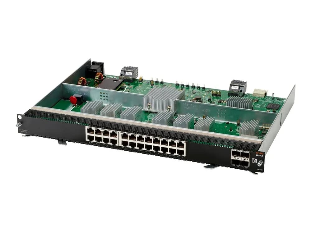 R0X42C - HPE Aruba CX 6400 24-P RJ-45 + 4-P SFP56 Switch Module