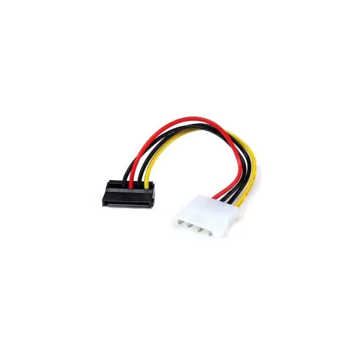 SATAPOWADPL - StarTech 6in LP4 to Left Angle SATA Power Adapter