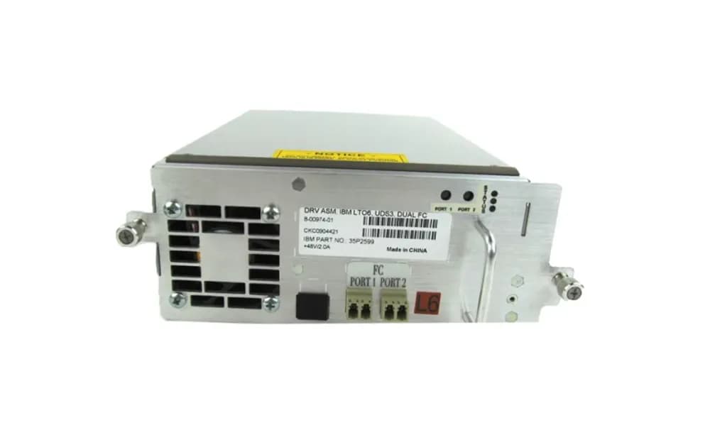 35P2599 - IBM 2.5TB/6.25TB LTO-6 Fibre Channel Tape Drive