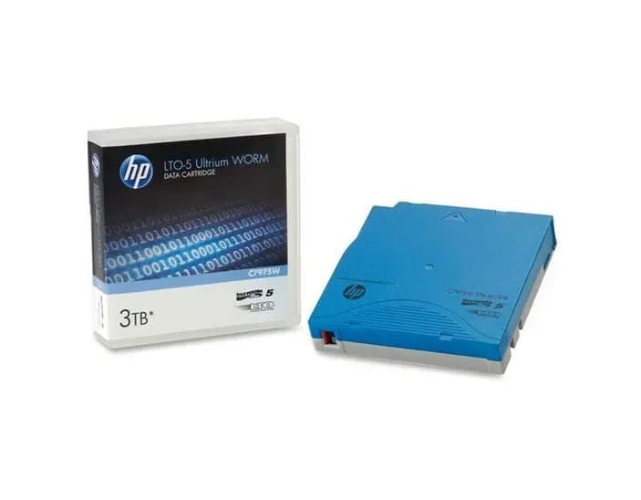 C7975W - HP LTO-5 Ultrium 1.5Tb (Native) 3.0TB (Compressed) RW Non Custom Labeled Library Pack of 20 Data Cartridges Tap Drive